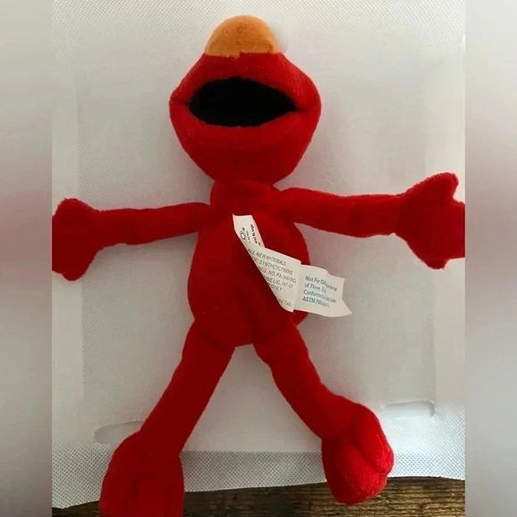 2003 Sesame Street | mini-Elmo stuffed/plush. - Picture 3 of 11